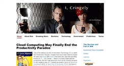 Desktop Screenshot of cringely.com